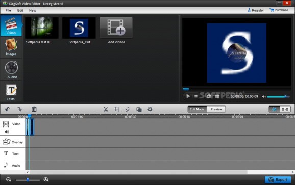 iOrgSoft Video Editor screenshot