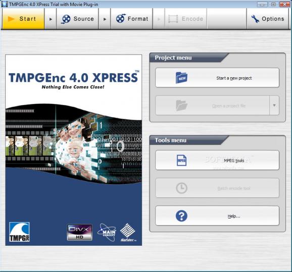 TMPGEnc XPress screenshot