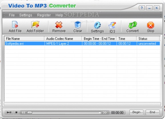 Video To MP3 Converter screenshot