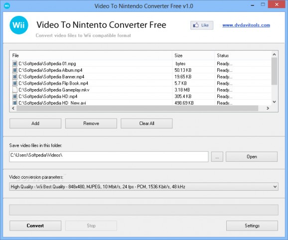 Video To Nintendo Converter Free screenshot