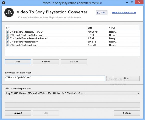 Video To Sony Playstation Converter Free screenshot
