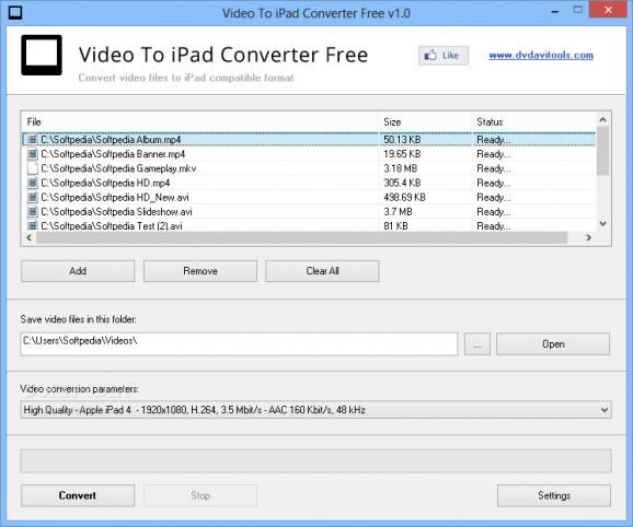 Video To iPad Converter Free screenshot
