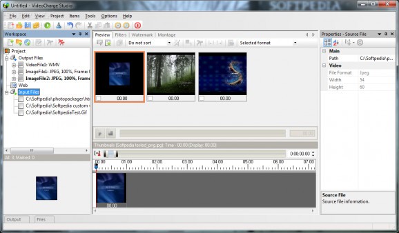 VideoCharge Studio screenshot