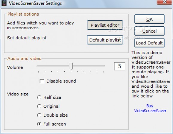 VideoScreenSaver screenshot