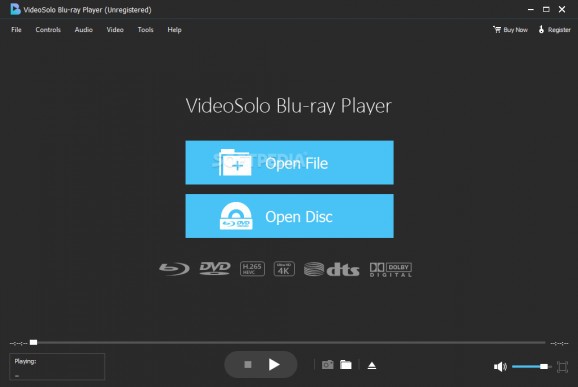 VideoSolo Blu-ray Player screenshot