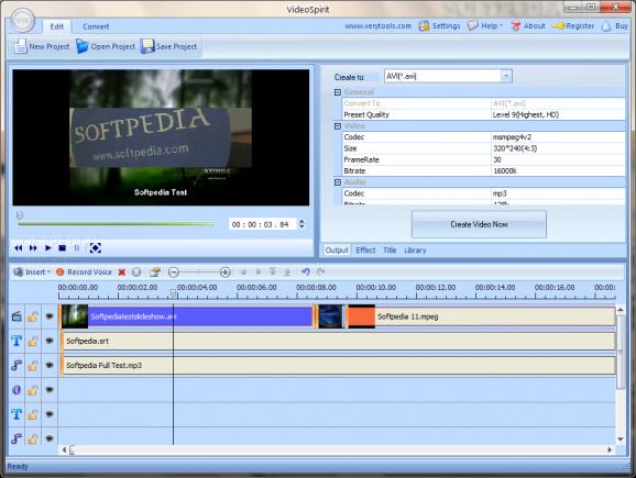 VideoSpirit Pro screenshot