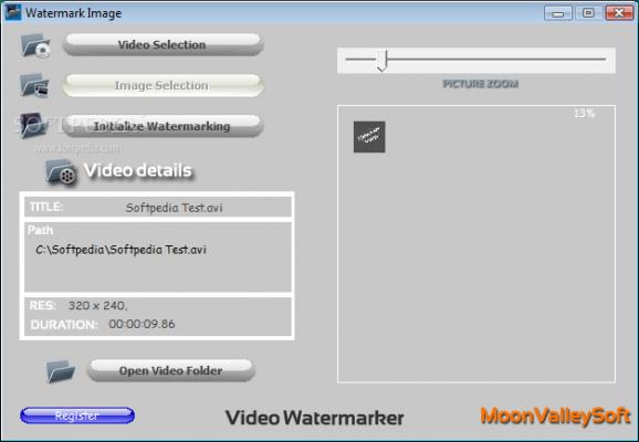 VideoWatermarker screenshot