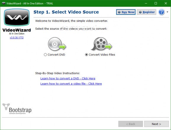 VideoWizard screenshot