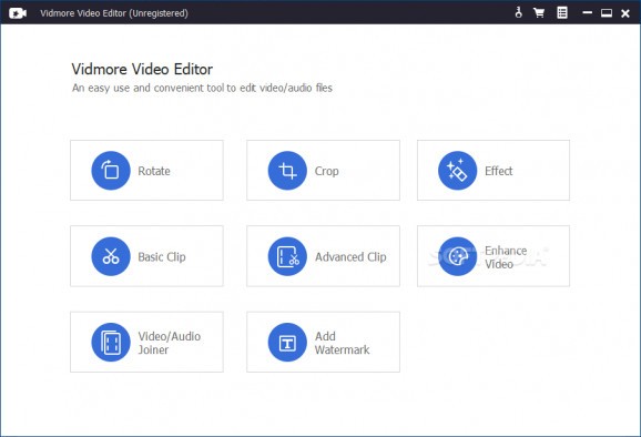 Vidmore Video Editor screenshot