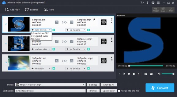 Vidmore Video Enhancer screenshot