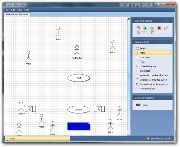 Violet UML Editor screenshot