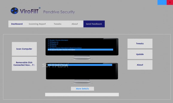 ViroFilT Pendrive Security screenshot