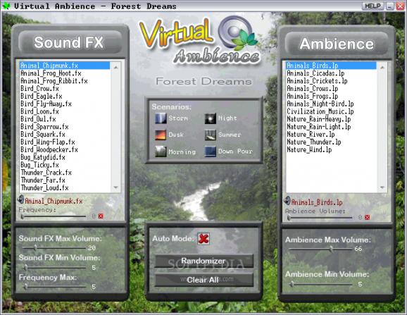 Virtual Ambience screenshot