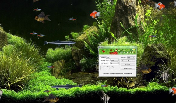 Virtual Aquarium Animated Wallpaper screenshot