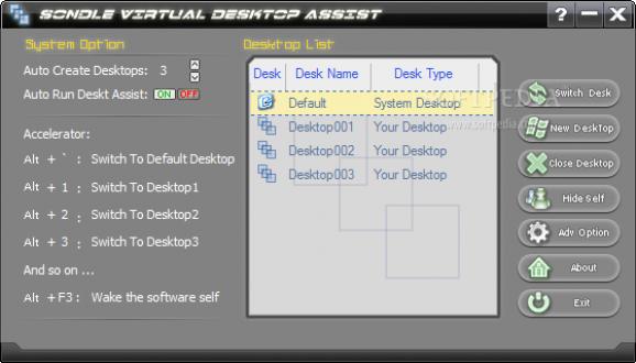 Virtual Desktop Assist screenshot