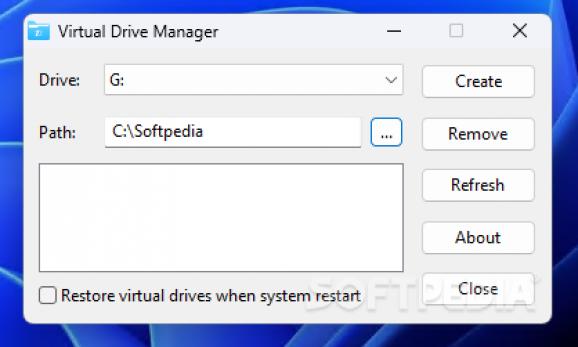 Virtual Drive Manager screenshot
