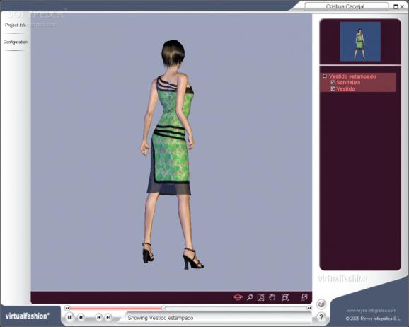 Virtual Fashion Show screenshot