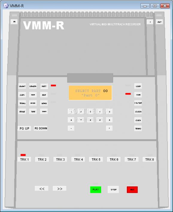 Virtual MIDI Multitrack Recorder screenshot