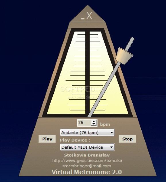 Virtual Metronome screenshot
