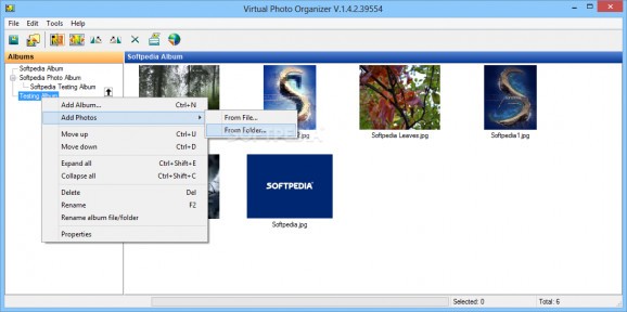 Virtual Photo Organizer screenshot