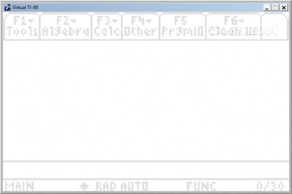 Virtual TI (VTI Emulator) screenshot