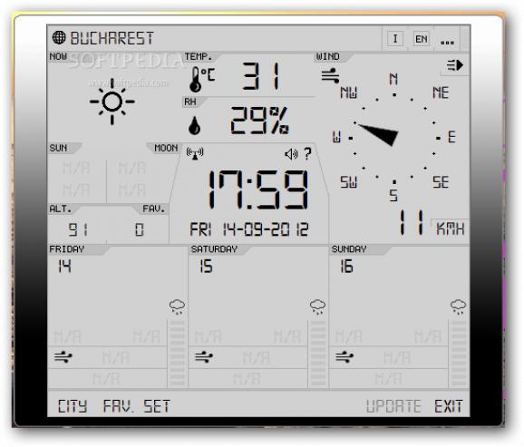 VWeather ST Pro (formerly Virtual Weather Station) screenshot