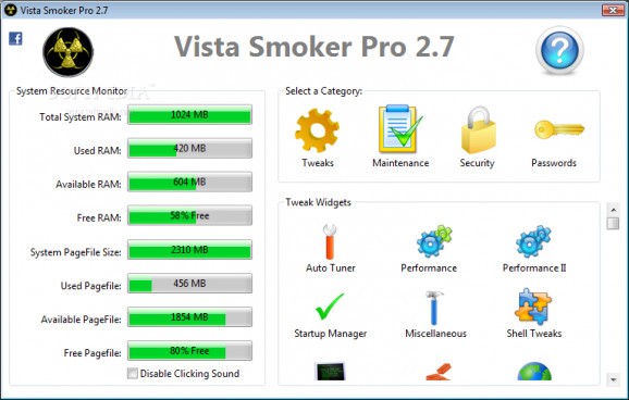Vista Smoker Pro screenshot