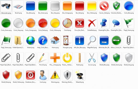 Icons-Land Vista Style Base Software Icons Set screenshot