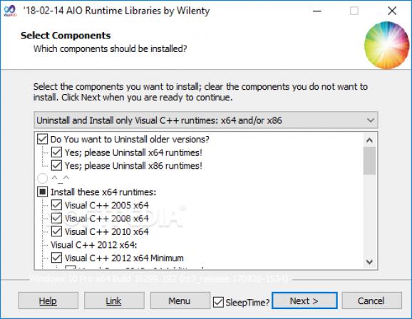 AIO Runtime Libraries screenshot