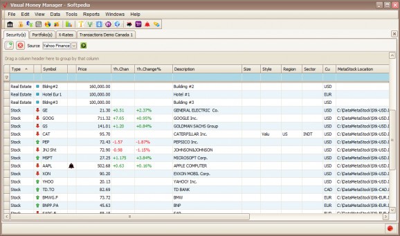 Visual Money Manager screenshot