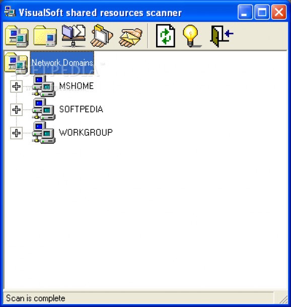 Visual NetShare screenshot