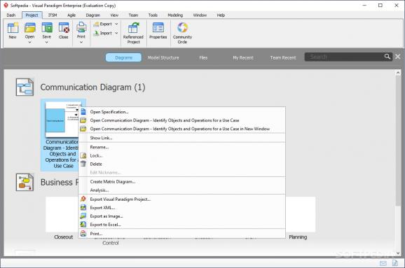 Visual Paradigm Modeler Edition screenshot