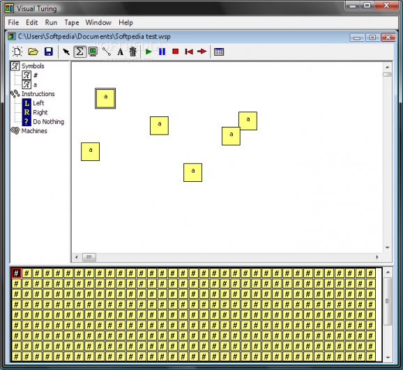 Visual Turing Machine screenshot