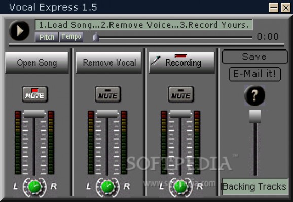 Vocal Express screenshot