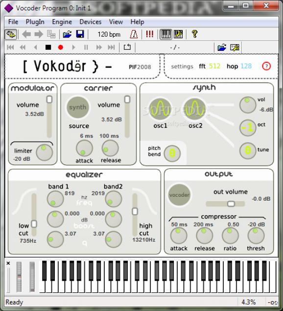 Vocoder screenshot