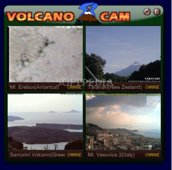 VolcanoCam screenshot