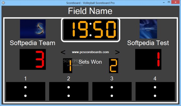 Volleyball Scoreboard Pro screenshot