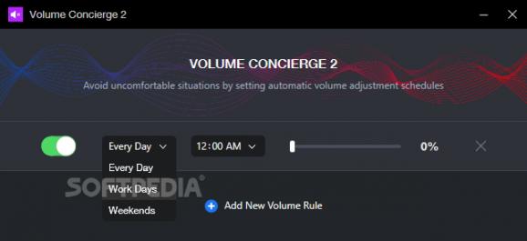 Volume Concierge screenshot