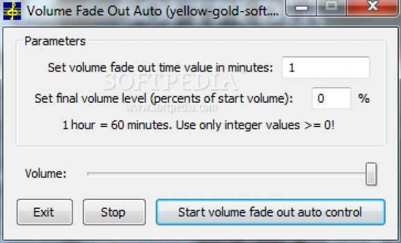 Volume Fade Out Auto screenshot