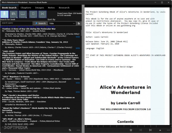Voracious E-Book Reader screenshot