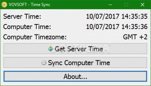 VOVSOFT - Time Sync screenshot