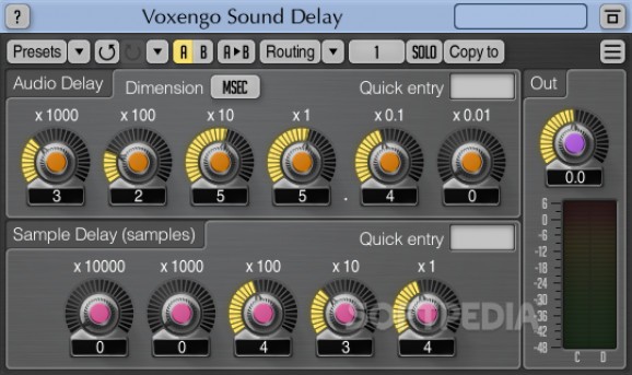 Voxengo Sound Delay screenshot
