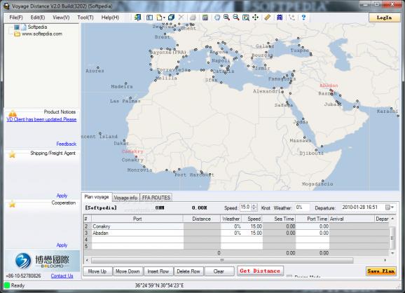 Voyage Distance screenshot