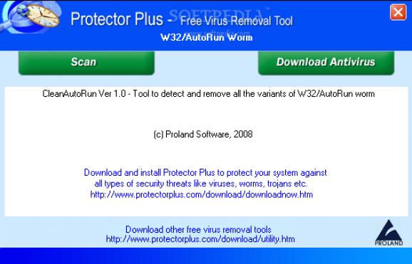 W32/Autorun Worm Removal screenshot