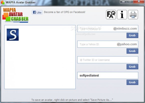 WAPFA Avatar Grabber screenshot