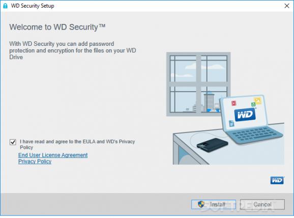 WD Security screenshot
