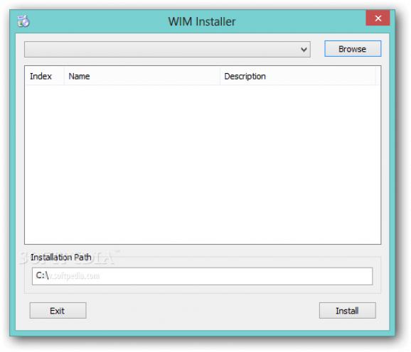 WIM Installer screenshot
