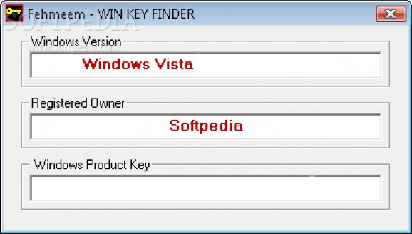 WIN Key Finder screenshot