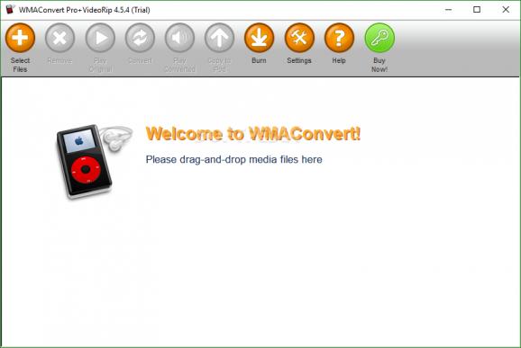 WMAConvert screenshot
