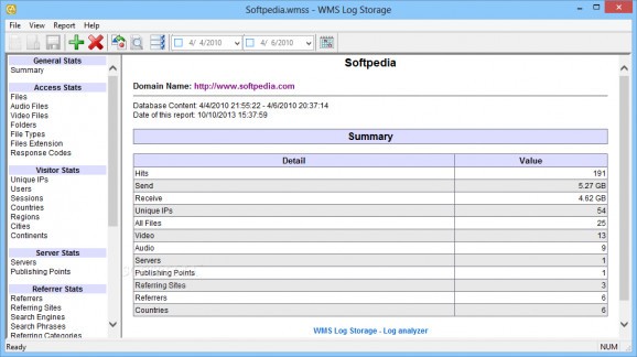 WMS Log Storage Enterprise Edition screenshot